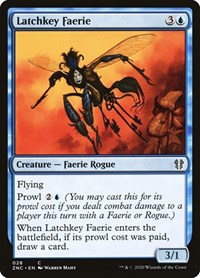 Latchkey Faerie [Zendikar Rising Commander] | Good Games Cannington