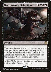 Necromantic Selection [Zendikar Rising Commander] | Good Games Cannington