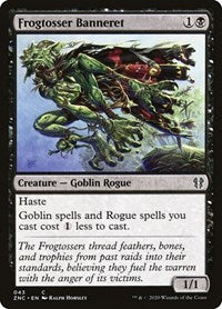 Frogtosser Banneret [Zendikar Rising Commander] | Good Games Cannington