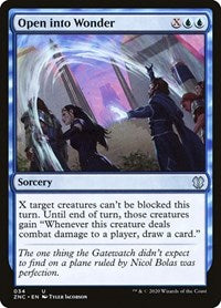 Open into Wonder [Zendikar Rising Commander] | Good Games Cannington