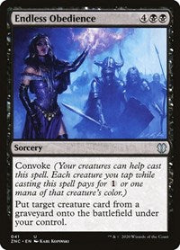 Endless Obedience [Zendikar Rising Commander] | Good Games Cannington