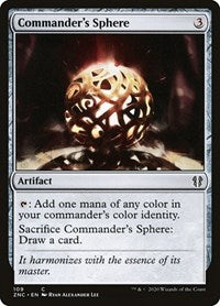 Commander's Sphere [Zendikar Rising Commander] | Good Games Cannington