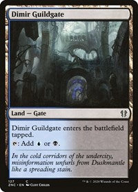 Dimir Guildgate [Zendikar Rising Commander] | Good Games Cannington