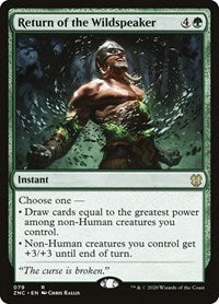 Return of the Wildspeaker [Zendikar Rising Commander] | Good Games Cannington