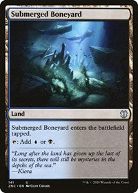 Submerged Boneyard [Zendikar Rising Commander] | Good Games Cannington