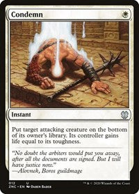 Condemn [Zendikar Rising Commander] | Good Games Cannington