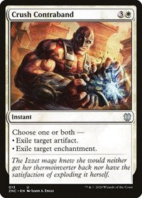 Crush Contraband [Zendikar Rising Commander] | Good Games Cannington