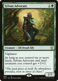 Sylvan Advocate [Zendikar Rising Commander] | Good Games Cannington