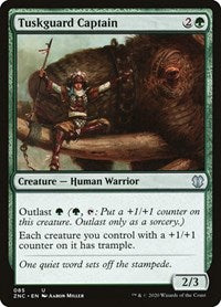 Tuskguard Captain [Zendikar Rising Commander] | Good Games Cannington