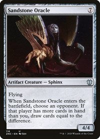 Sandstone Oracle [Zendikar Rising Commander] | Good Games Cannington