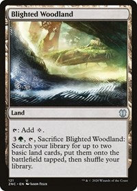 Blighted Woodland [Zendikar Rising Commander] | Good Games Cannington
