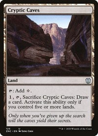 Cryptic Caves [Zendikar Rising Commander] | Good Games Cannington
