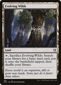 Evolving Wilds [Zendikar Rising Commander] | Good Games Cannington