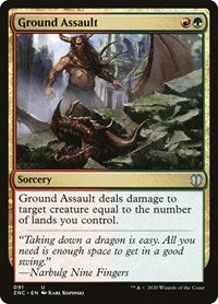 Ground Assault [Zendikar Rising Commander] | Good Games Cannington