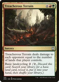 Treacherous Terrain [Zendikar Rising Commander] | Good Games Cannington