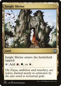 Jungle Shrine [Zendikar Rising Commander] | Good Games Cannington
