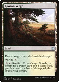 Krosan Verge [Zendikar Rising Commander] | Good Games Cannington