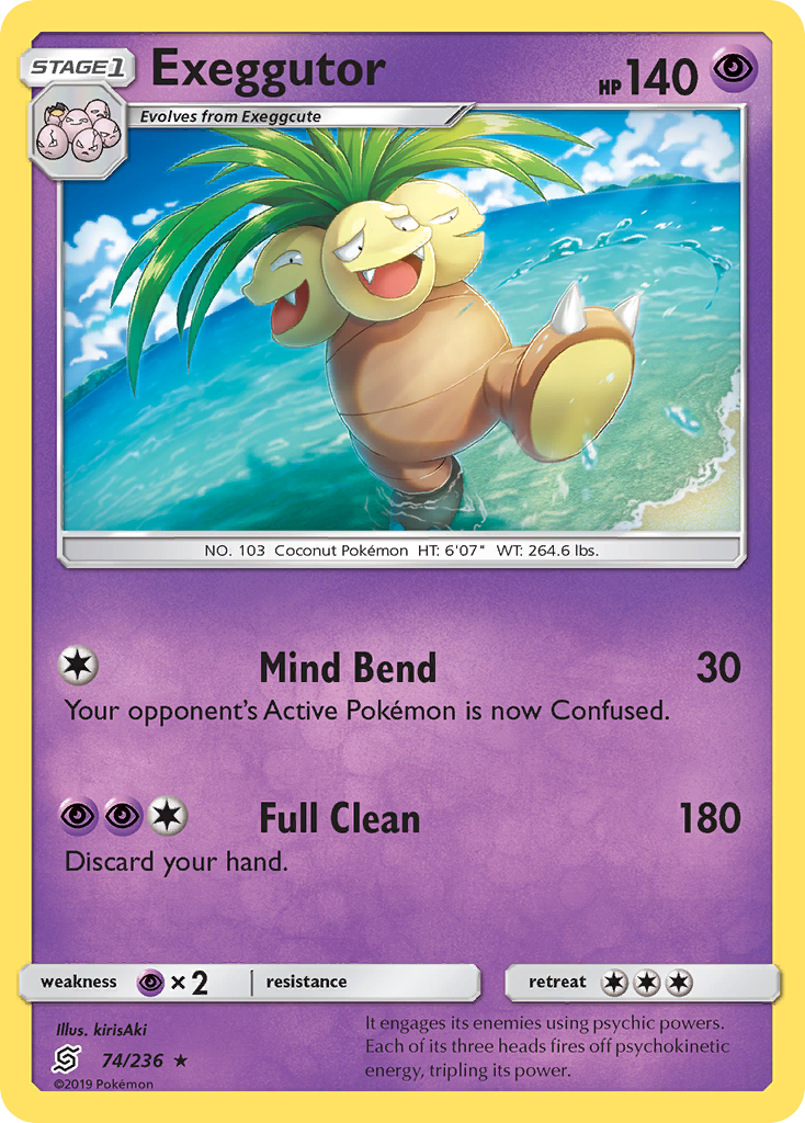 Exeggutor (74/236) [Sun & Moon: Unified Minds] | Good Games Cannington