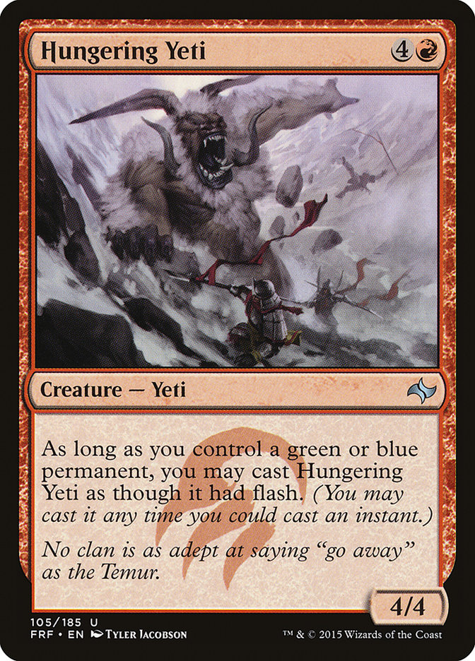 Hungering Yeti [Fate Reforged] | Good Games Cannington