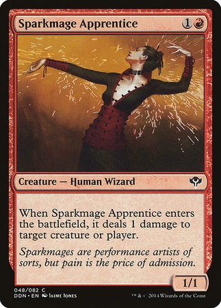 Sparkmage Apprentice [Duel Decks: Speed vs. Cunning] | Good Games Cannington