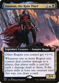 Anowon, the Ruin Thief (Extended Art) [Zendikar Rising Commander] | Good Games Cannington
