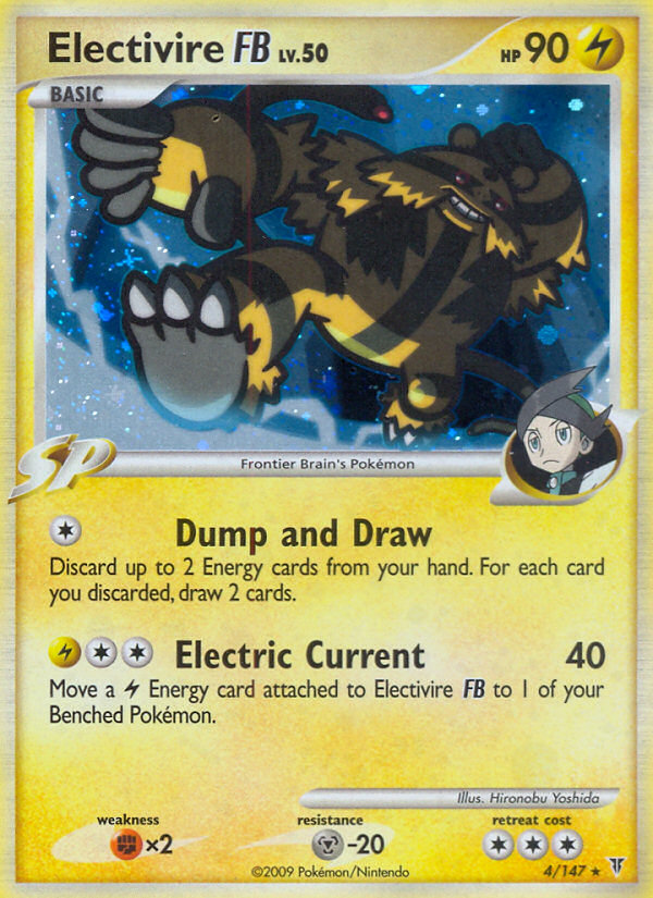 Electivire FB (4/147) [Platinum: Supreme Victors] | Good Games Cannington