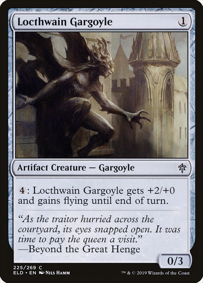 Locthwain Gargoyle [Throne of Eldraine] | Good Games Cannington
