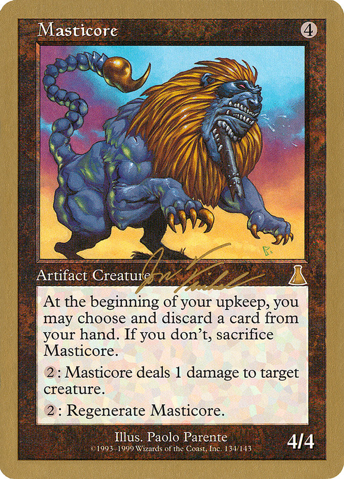 Masticore (Jon Finkel) [World Championship Decks 2000] | Good Games Cannington