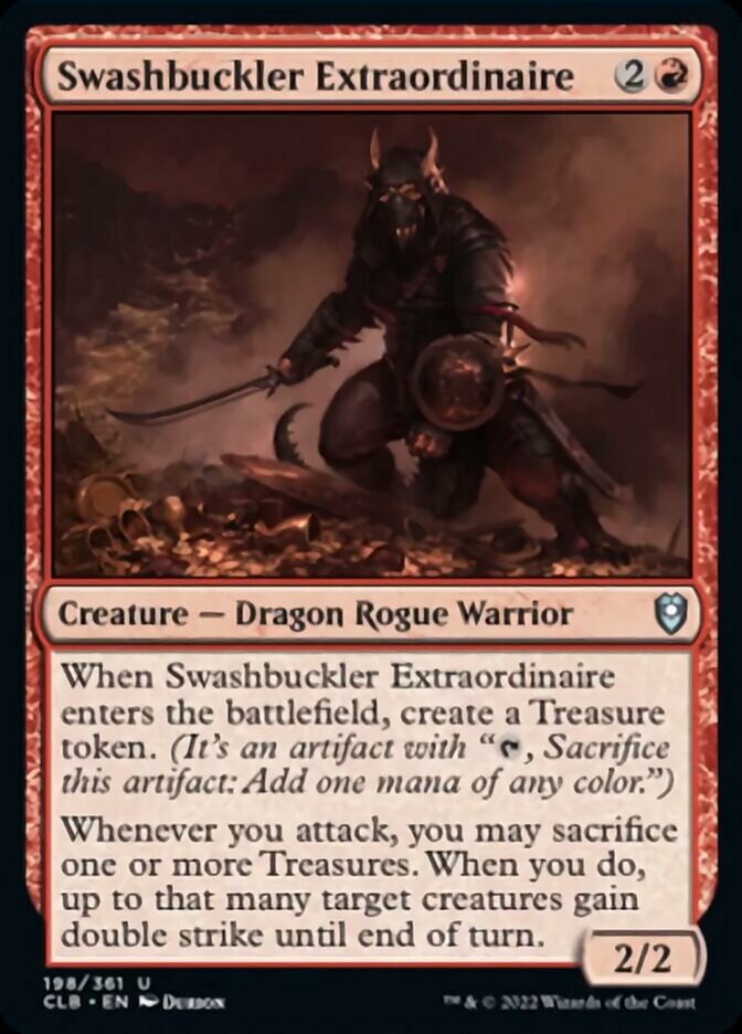 Swashbuckler Extraordinaire [Commander Legends: Battle for Baldur's Gate] | Good Games Cannington