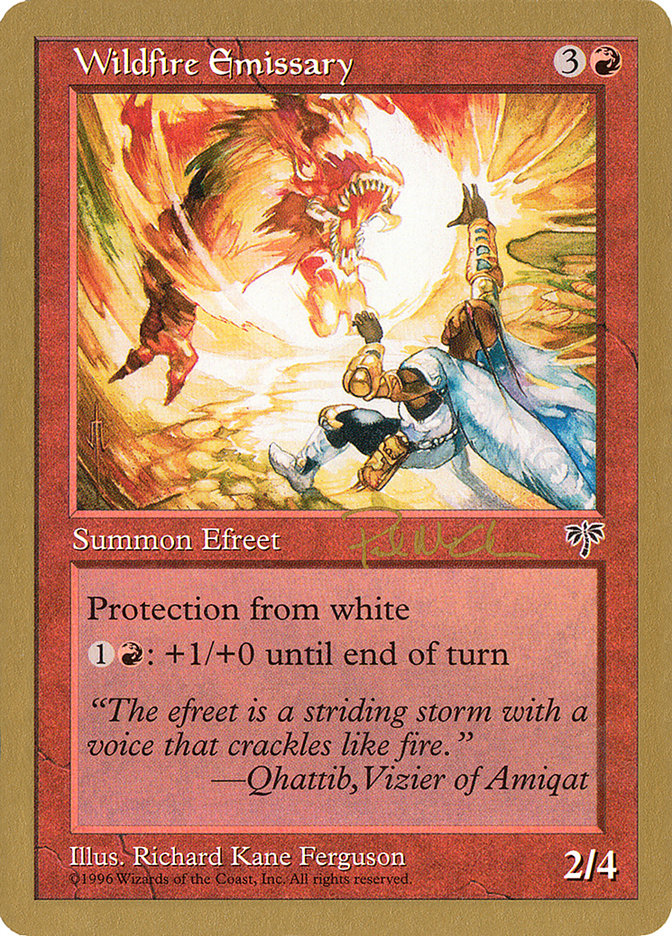 Wildfire Emissary (Paul McCabe) [World Championship Decks 1997] | Good Games Cannington