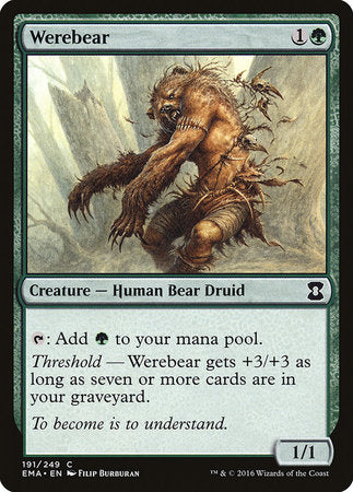 Werebear [Eternal Masters] | Good Games Cannington