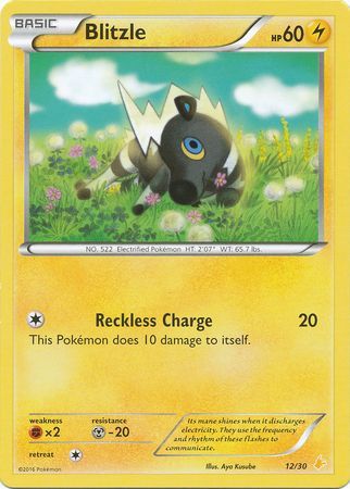 Blitzle (12/30) [XY: Trainer Kit 3 - Pikachu Libre] | Good Games Cannington
