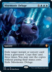 Mnemonic Deluge (Extended Art) [Commander Legends] | Good Games Cannington