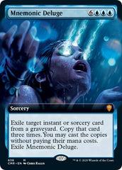 Mnemonic Deluge (Extended Art) [Commander Legends] | Good Games Cannington