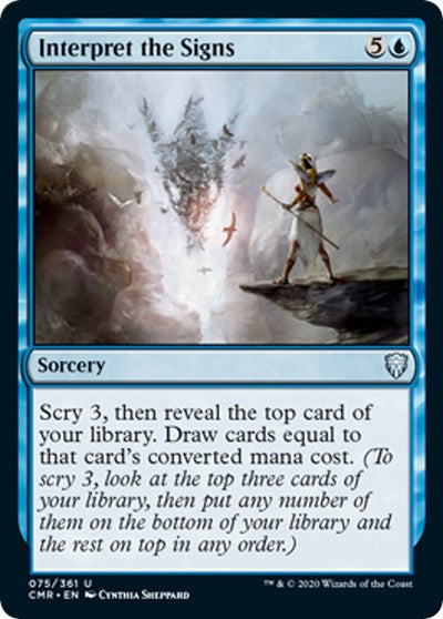 Interpret the Signs [Commander Legends] | Good Games Cannington