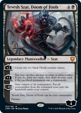 Tevesh Szat, Doom of Fools [Commander Legends] | Good Games Cannington