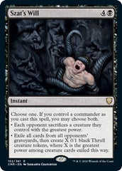 Szat's Will [Commander Legends] | Good Games Cannington