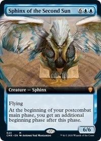 Sphinx of the Second Sun (Extended Art) [Commander Legends] | Good Games Cannington