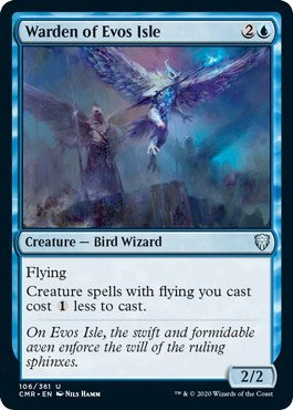 Warden of Evos Isle [Commander Legends] | Good Games Cannington