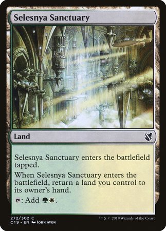 Selesnya Sanctuary [Commander 2019] | Good Games Cannington