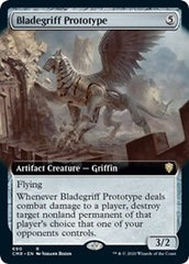 Bladegriff Prototype (Extended Art) [Commander Legends] | Good Games Cannington