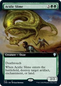 Acidic Slime (Extended Art) [Commander Legends] | Good Games Cannington