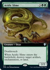 Acidic Slime (Extended Art) [Commander Legends] | Good Games Cannington