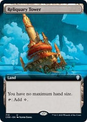 Reliquary Tower (Extended Art) [Commander Legends] | Good Games Cannington