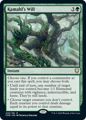 Kamahl's Will [Commander Legends] | Good Games Cannington