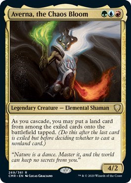 Averna, the Chaos Bloom [Commander Legends] | Good Games Cannington