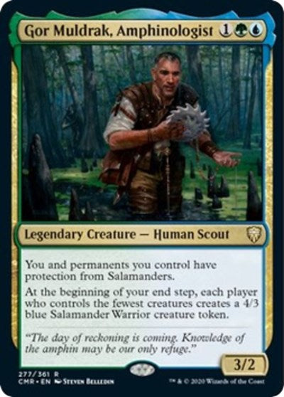 Gor Muldrak, Amphinologist [Commander Legends] | Good Games Cannington