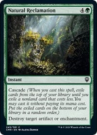 Natural Reclamation [Commander Legends] | Good Games Cannington