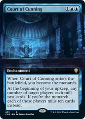 Court of Cunning (Extended Art) [Commander Legends] | Good Games Cannington