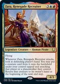 Zara, Renegade Recruiter [Commander Legends] | Good Games Cannington